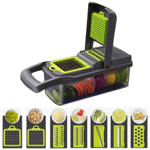 6 Dicing Blades Mandoline Slicer