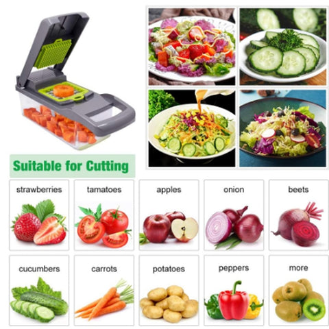 6 Dicing Blades Mandoline Slicer