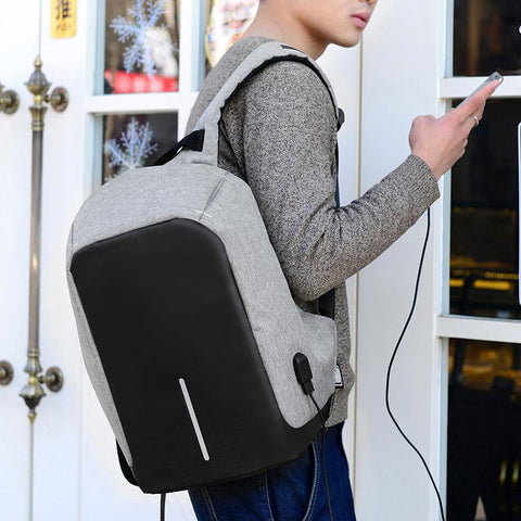 Anti Theft Backpack with USB Charger
